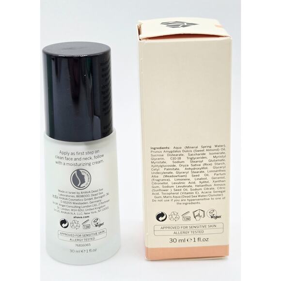 AHAVA Dead Sea Plant Dry Oil Body Mist~ 3.4 oz + Revitalizing Serum Moisture 1oz - Picture 5 of 8